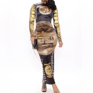 Fashion Nova Money Dress  size S